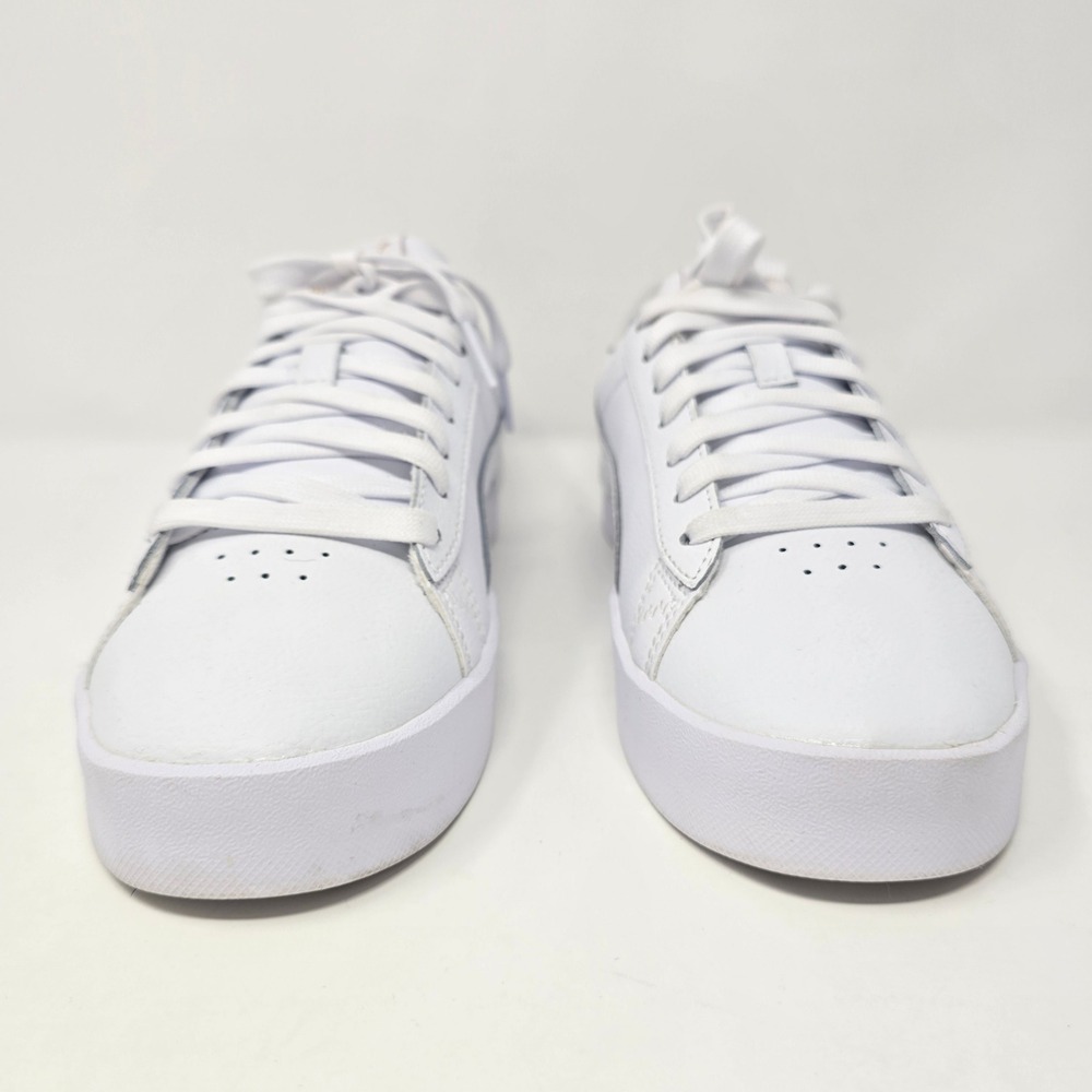 Puma Jada Renew White Leather Platform Sneakers 403456-30 Womens 8 - Picture 3 of 16